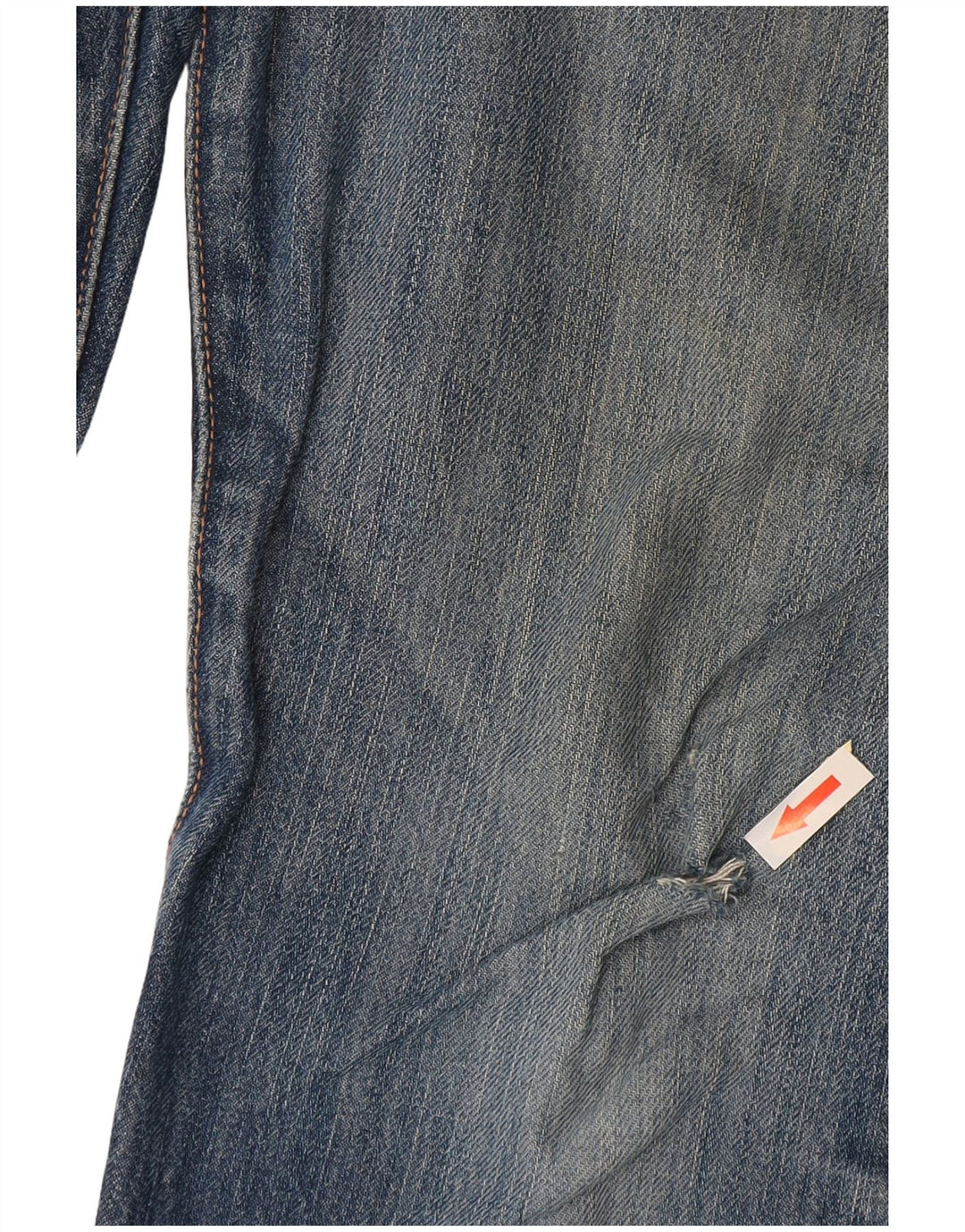 Levi's Mens 501 Straight Jeans W32 L32 Blue Cotton