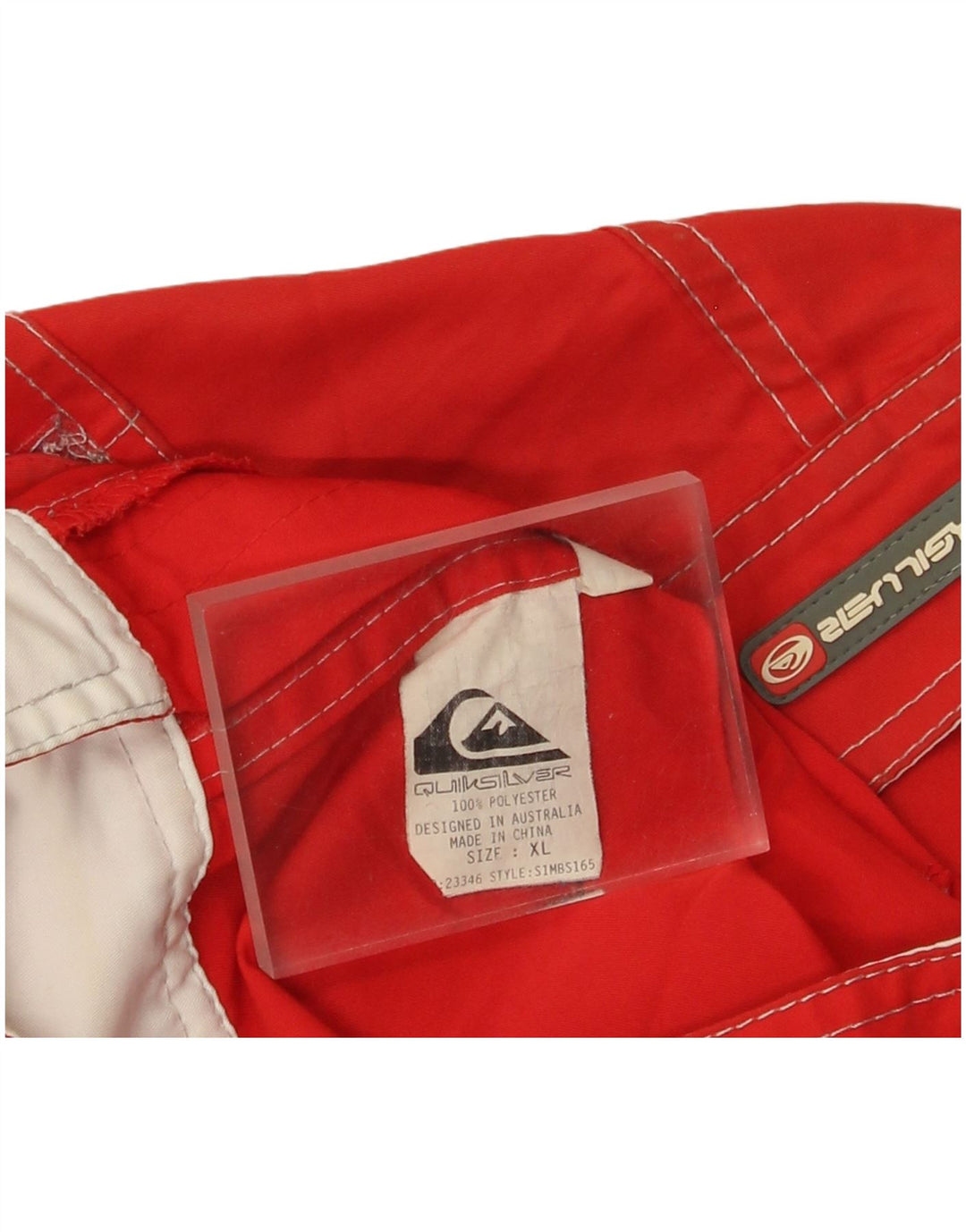 Ανδρικό σορτς κολύμβησης Quiksilver XL κόκκινο πολυεστέρα