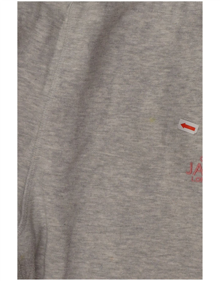 JACK WILLS Γυναικεία αθλητική φόρμα παντελόνι Joggers UK 14 μεσαίο γκρι βαμβακερό