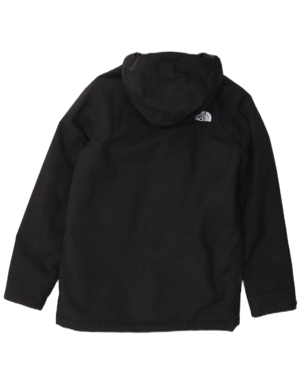 The North Face Boys Hooded Jacket padded 14-15 Years XL Navy Blue Nylon
