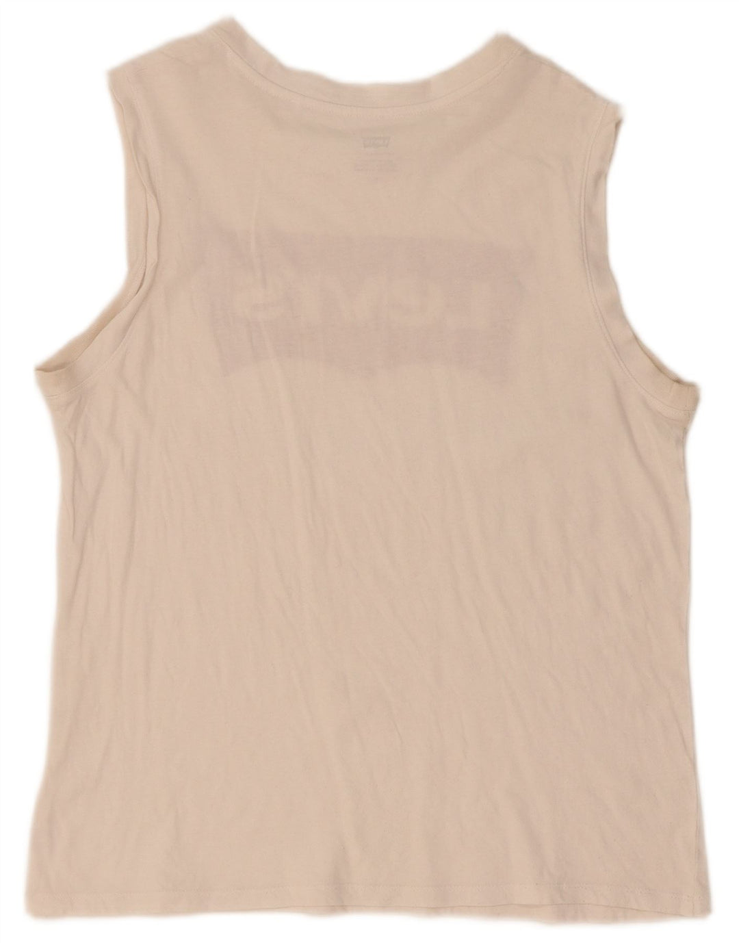 Γυναικείο γραφικό γιλέκο Levi's UK 14 Medium Off White
