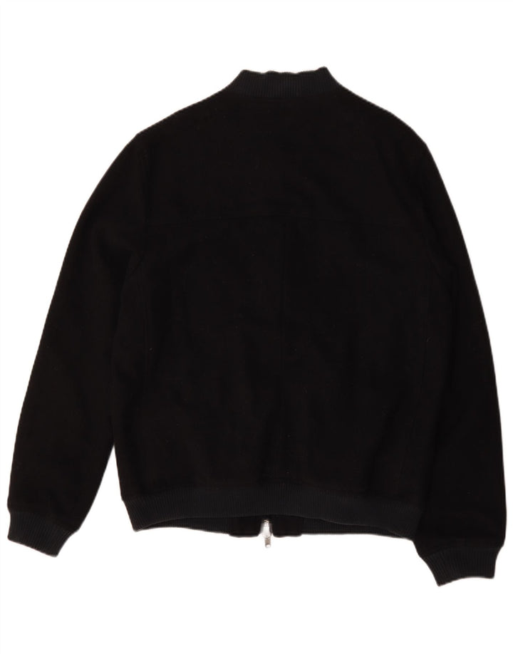 Jack Wills Ανδρικό Bomber Jacket UK 38 Medium Navy Blue Wool