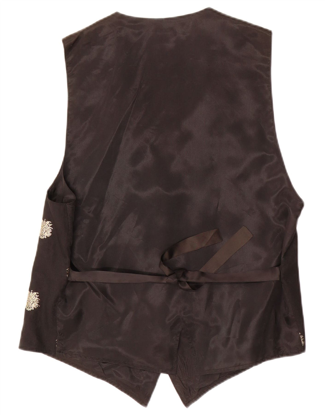 TRU Γυναικείο Γιλέκο EU 40 Medium Black Floral Acetate