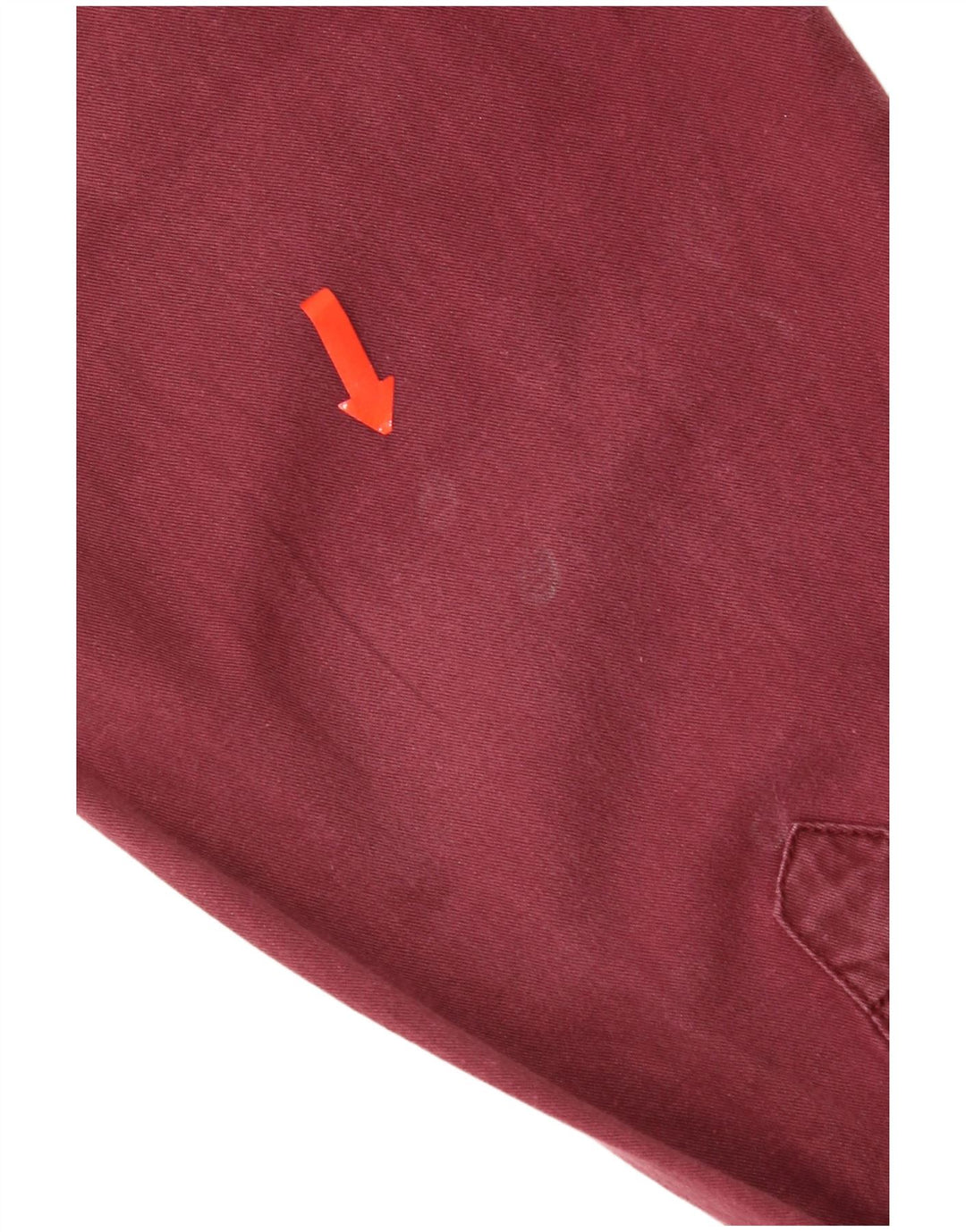 Ανδρικό πουκάμισο Wrangler από μεσαίο βαμβακερό μπορντό