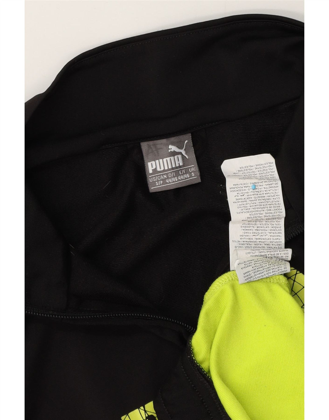 Ανδρική φόρμα φόρμας Puma με γραφικές φόρμες Top Jacket Small Black Colourblock Polyester
