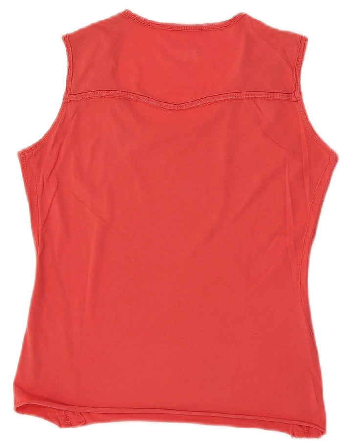 Γυναικείο γιλέκο Levi's Crop Top UK 10 Small Red Cotton