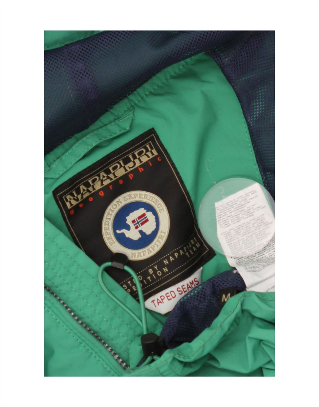 Napapijri Γυναικείο Γραφικό Μπουφάν Anorak UK 14 Medium Green Polyamide