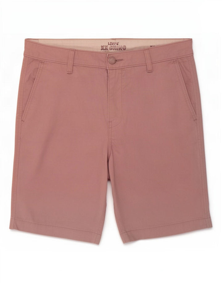 Ανδρικό σορτς Chino Levi's W31 από μεσαίο ροζ βαμβακερό