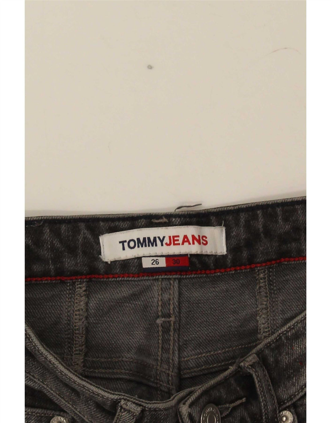 Tommy Hilfiger Γυναικείο κωνικό τζιν W26 L25 Γκρι