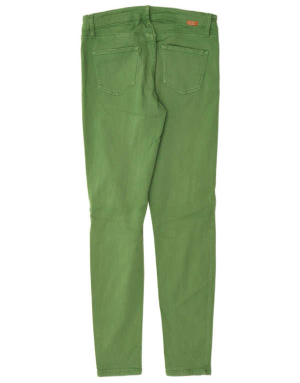 MASSIMO DUTTI Γυναικείο Skinny Casual Παντελόνι EU 38 Small W28 L29 Green