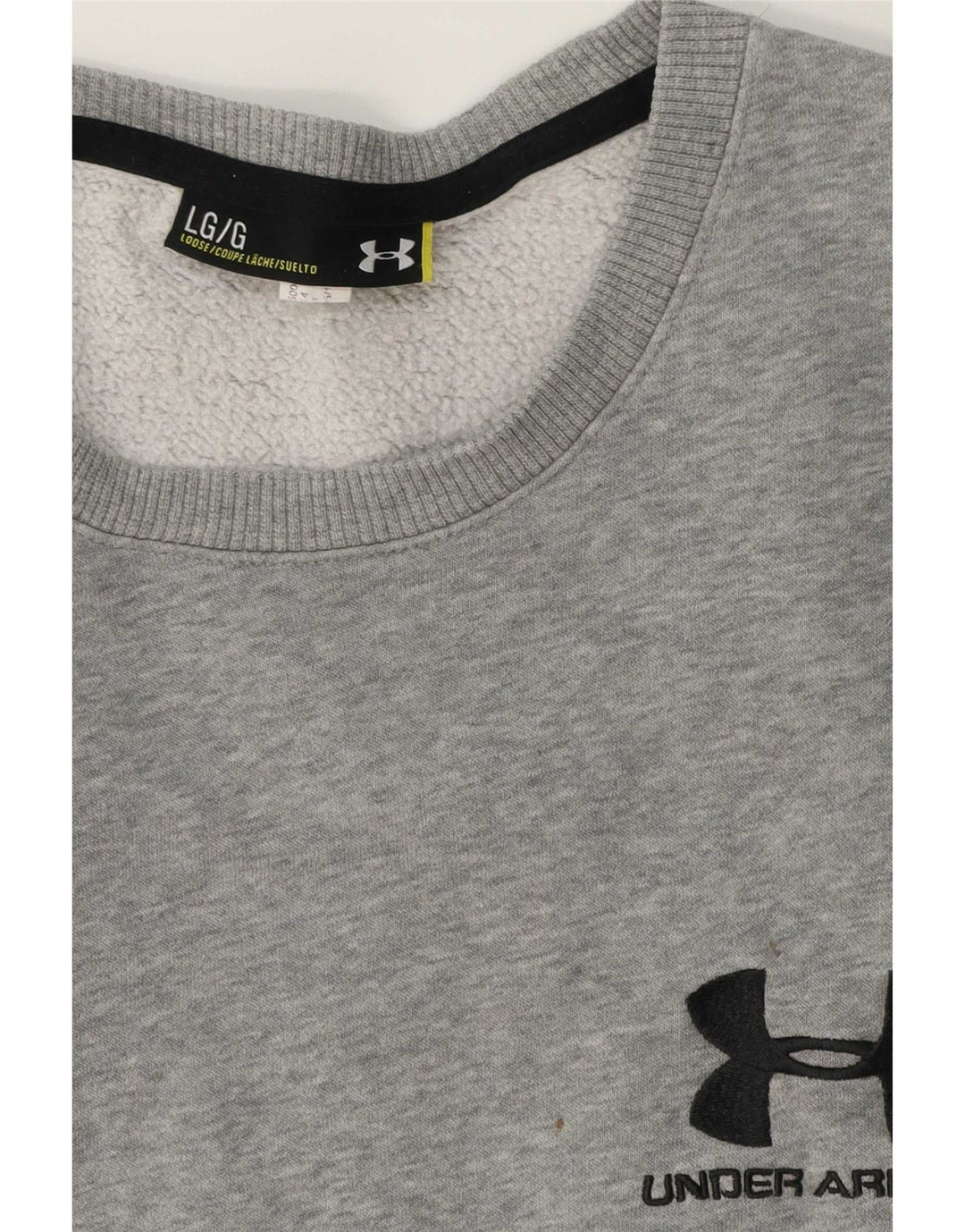 Under Armour Ανδρικό γραφικό φούτερ Jumper με μεγάλο γκρι φλιτζάνι