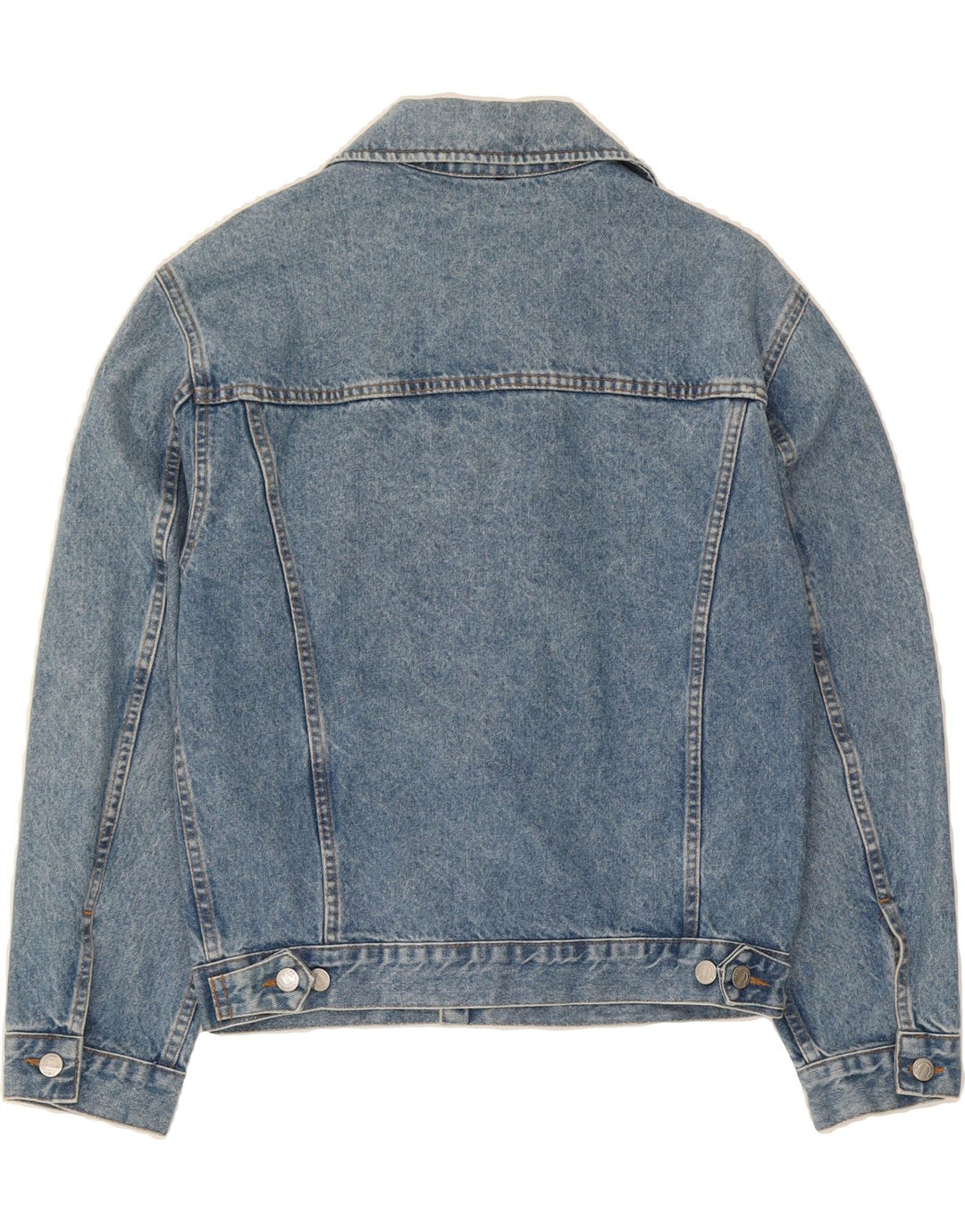 VINTAGE Mens Denim Jacket UK 34 XS Blue Cotton Vintage Vintage and Second-Hand Vintage from Messina Hembry 