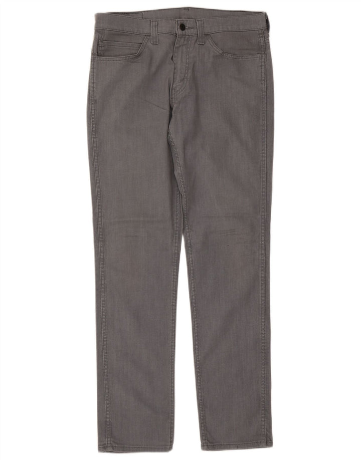 Levi's Mens 511 Slim Jeans W34 L34 Γκρι βαμβακερό