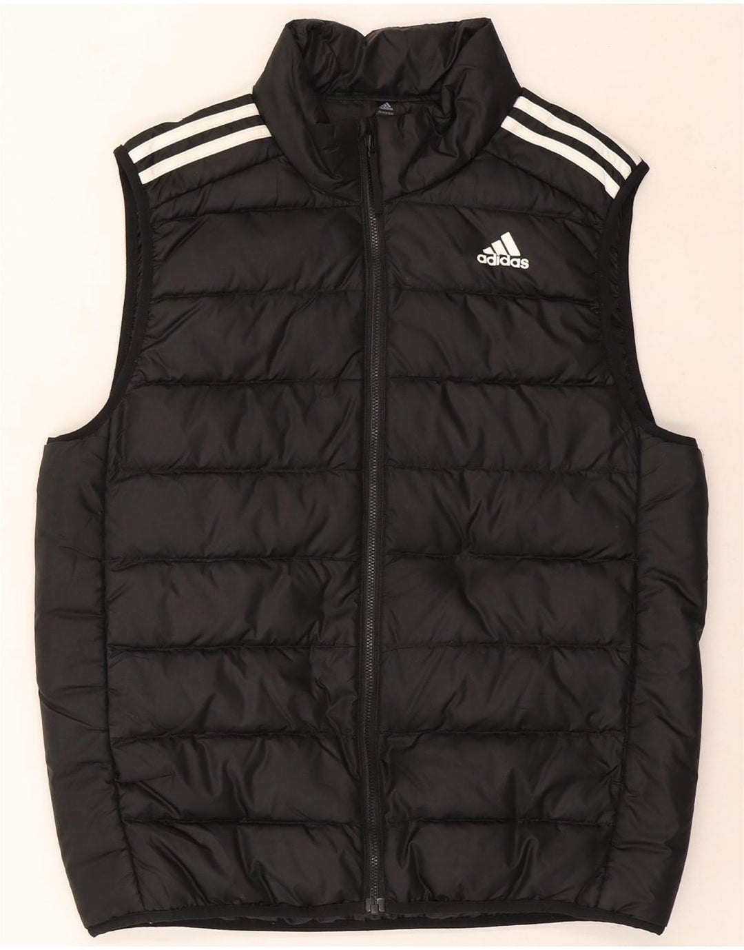 Adidas Ανδρικό padded Gilet UK 38 Medium Black Polyester