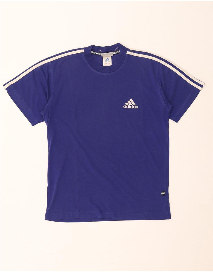 Adidas Boys T-Shirt Top 13-14 Years Navy Blue