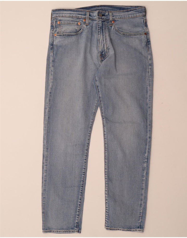 LEVI'S Ανδρικό τζιν 501 ίσιο W34 L32 Μπλε βαμβακερό