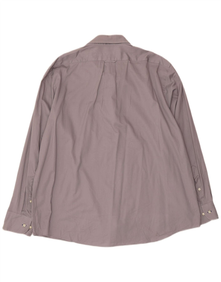 Ανδρικό πουκάμισο Izod Size 17 1/2 XL Γκρι βαμβακερό