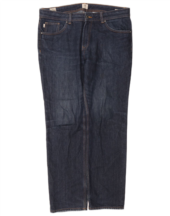 Ανδρικό τζιν Timberland ίσιο W36 L31 Navy Blue Cotton