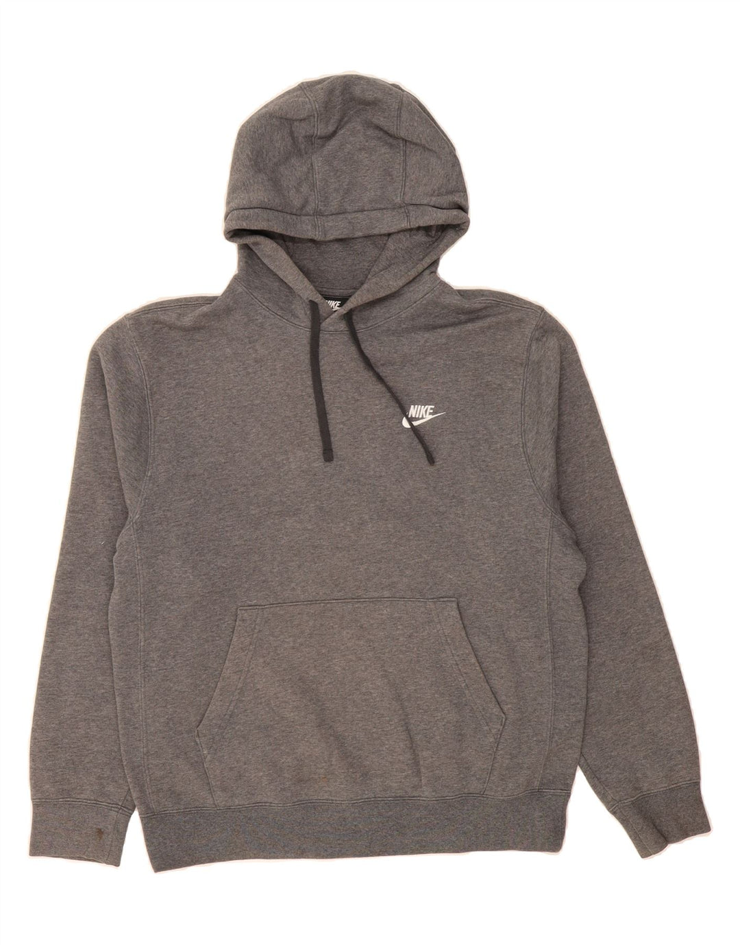 NIKE Mens Hoodie Jumper Medium Grey Cotton Vintage Nike and Second-Hand Nike from Messina Hembry 