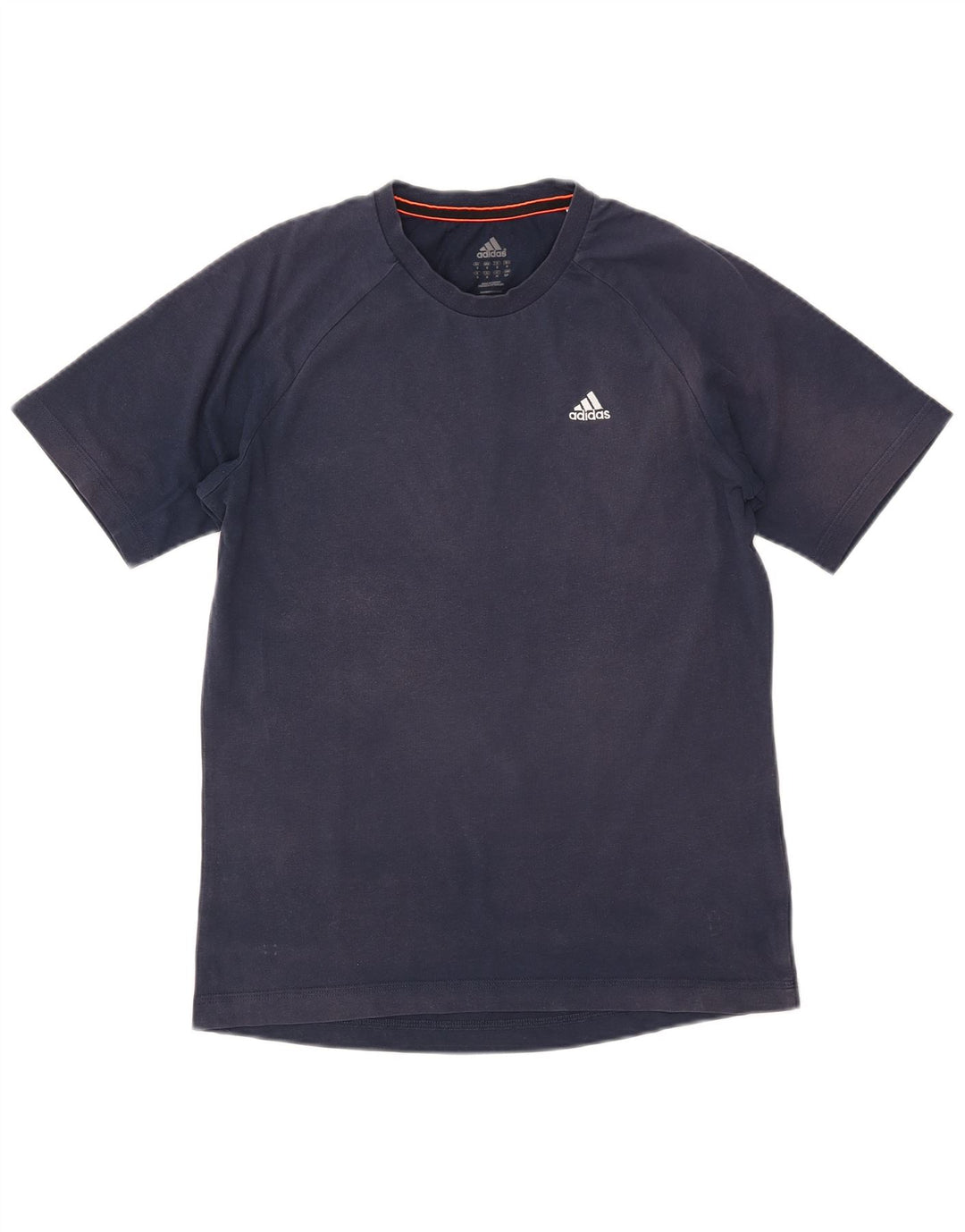 Ανδρικό T-Shirt ADIDAS Top Small Navy Blue από βαμβάκι