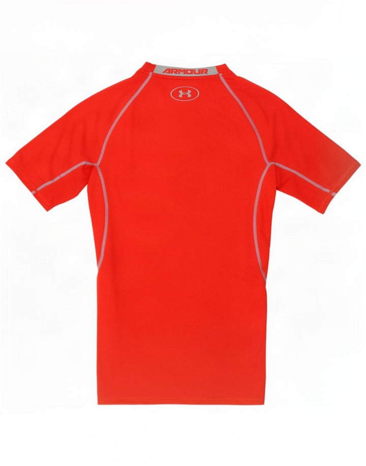 Under Armour Ανδρικό Μπλουζάκι Συμπίεσης Τοπ Μικρό Κόκκινο