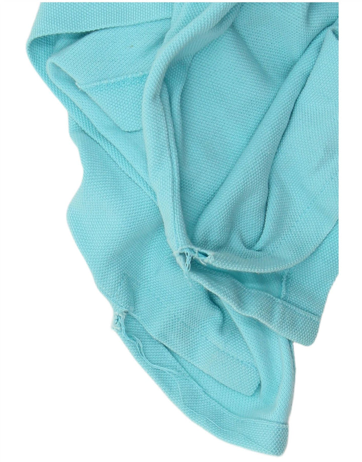 Ανδρικό μπλουζάκι πόλο Ralph Lauren 2XL Τυρκουάζ βαμβακερό