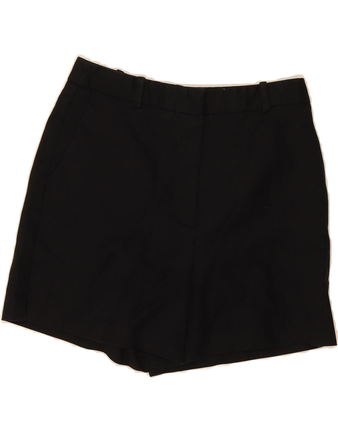 ZARA Womens Chino Shorts Small W26 Black Cotton Vintage Zara and Second-Hand Zara from Messina Hembry 