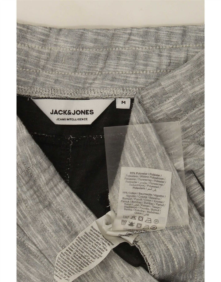 Ανδρικό αθλητικό σορτς Jack & Jones με μεσαίο γκρι πολυεστέρα