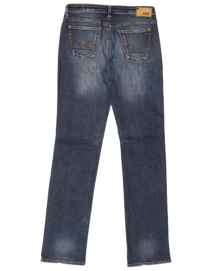 Rifle Γυναικείο Slim Jeans W30 L34 Μπλε Βαμβακερό
