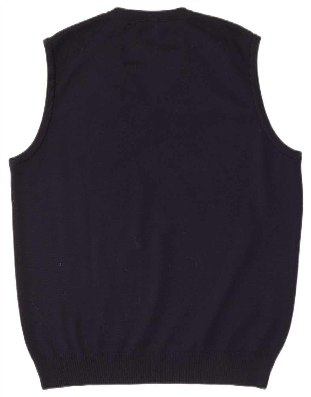 Maerz Muenchen Ανδρικό γιλέκο Tank Top IT 50 Medium Navy Blue Wool