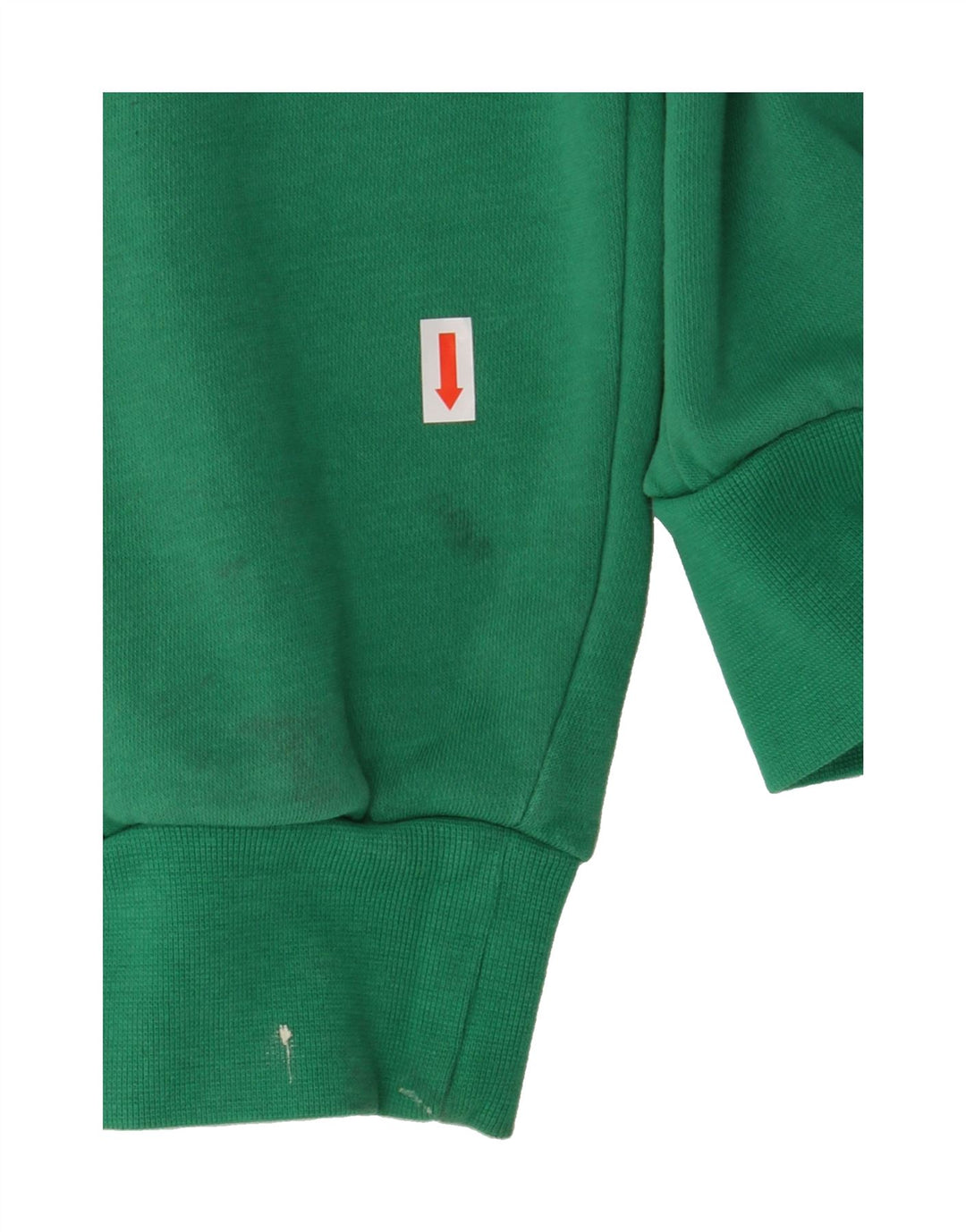 ADIDAS Mens Sweatshirt Jumper UK 44/42 Large Green Vintage Adidas and Second-Hand Adidas from Messina Hembry 
