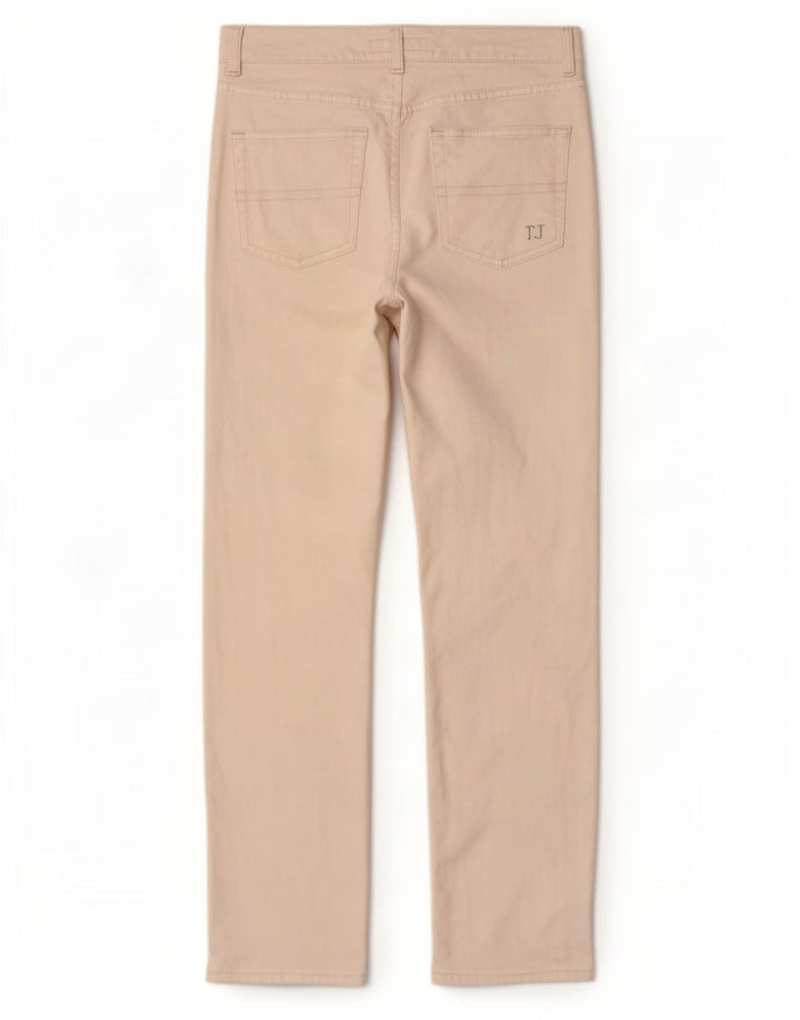 Ανδρικό τζιν Trussardi ίσιο W33 L33 Λευκό βαμβακερό