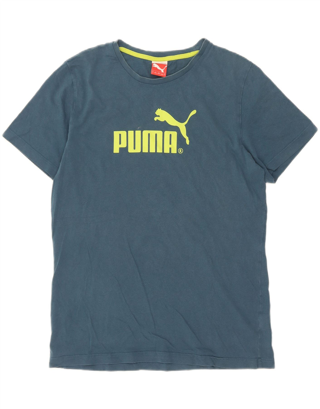 Ανδρικό γραφικό T-Shirt Puma Top Medium Blue