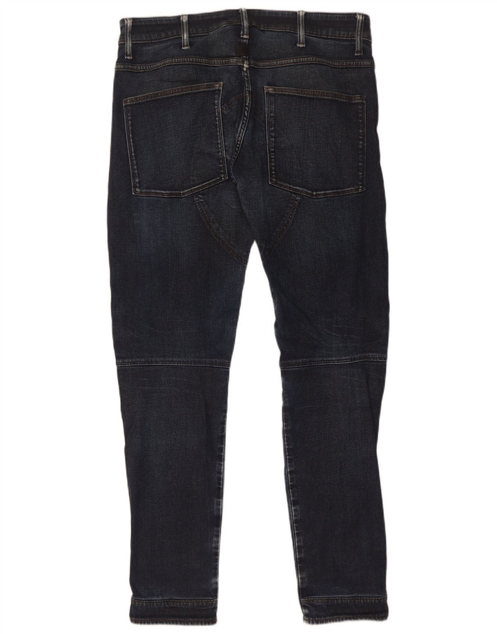 Ανδρικό Slim Jeans G-Star W34 L34 Navy Blue Cotton