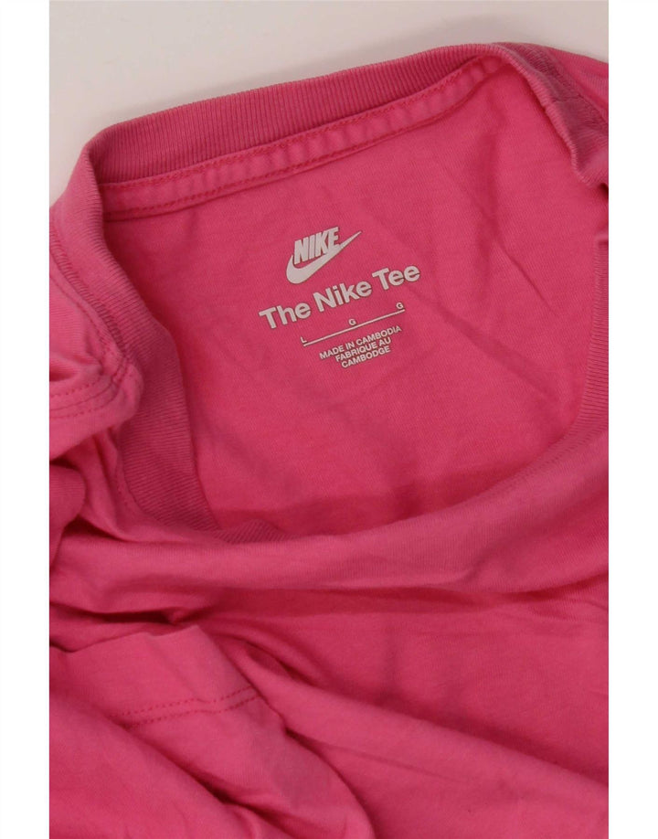 Γυναικείο T-Shirt Nike Top UK 16 Large Pink