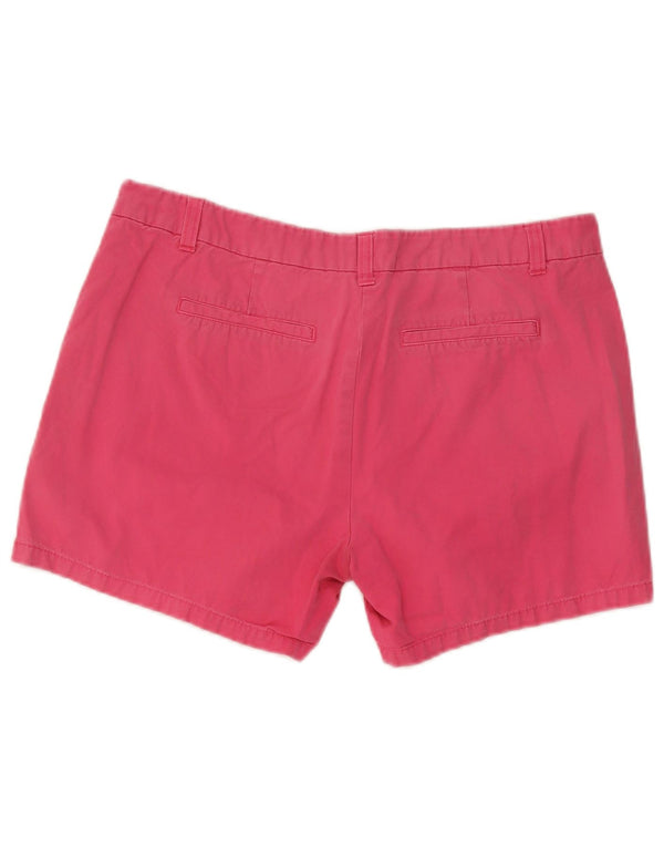 Joules Γυναικείο Σορτς Chino UK 14 Μεγάλο W36 Ροζ Βαμβακερό