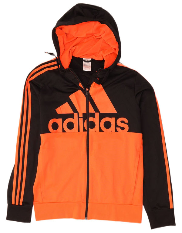 Ανδρική φόρμα γυμναστικής Adidas Top Jacket UK 36/38 Small Black Colourblock