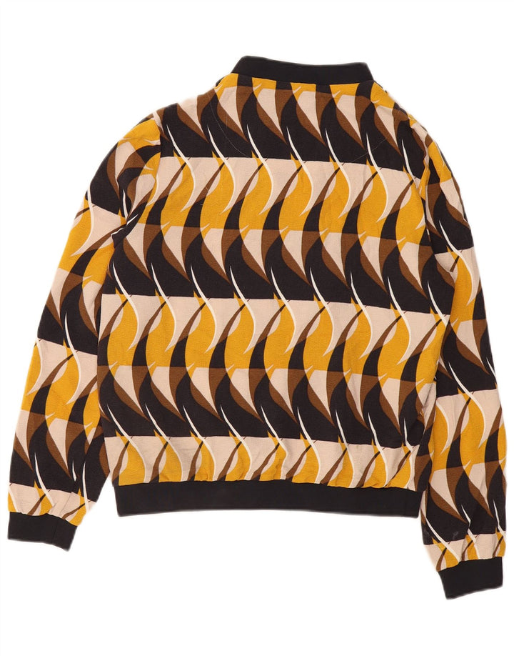 MARKS & SPENCER Γυναικείο μπουφάν UK 14 μεσαίο πολύχρωμο γεωμετρικό