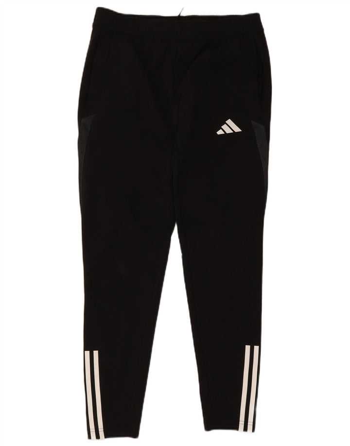 Ανδρικό παντελόνι αθλητικής φόρμας Adidas Aeroready Μεσαίο μαύρο πολυεστέρα