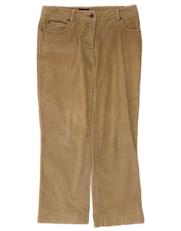 Sergio Tacchini Γυναικείο Κοτλέ παντελόνι IT 42 Medium W32 L26 Beige