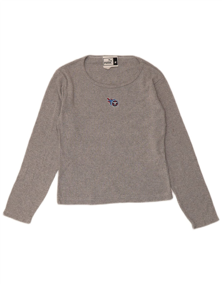 PUMA Girls Tennessee Titans Crop Μακρυμάνικο 11-12 ετών Μεσαίου Γκρι