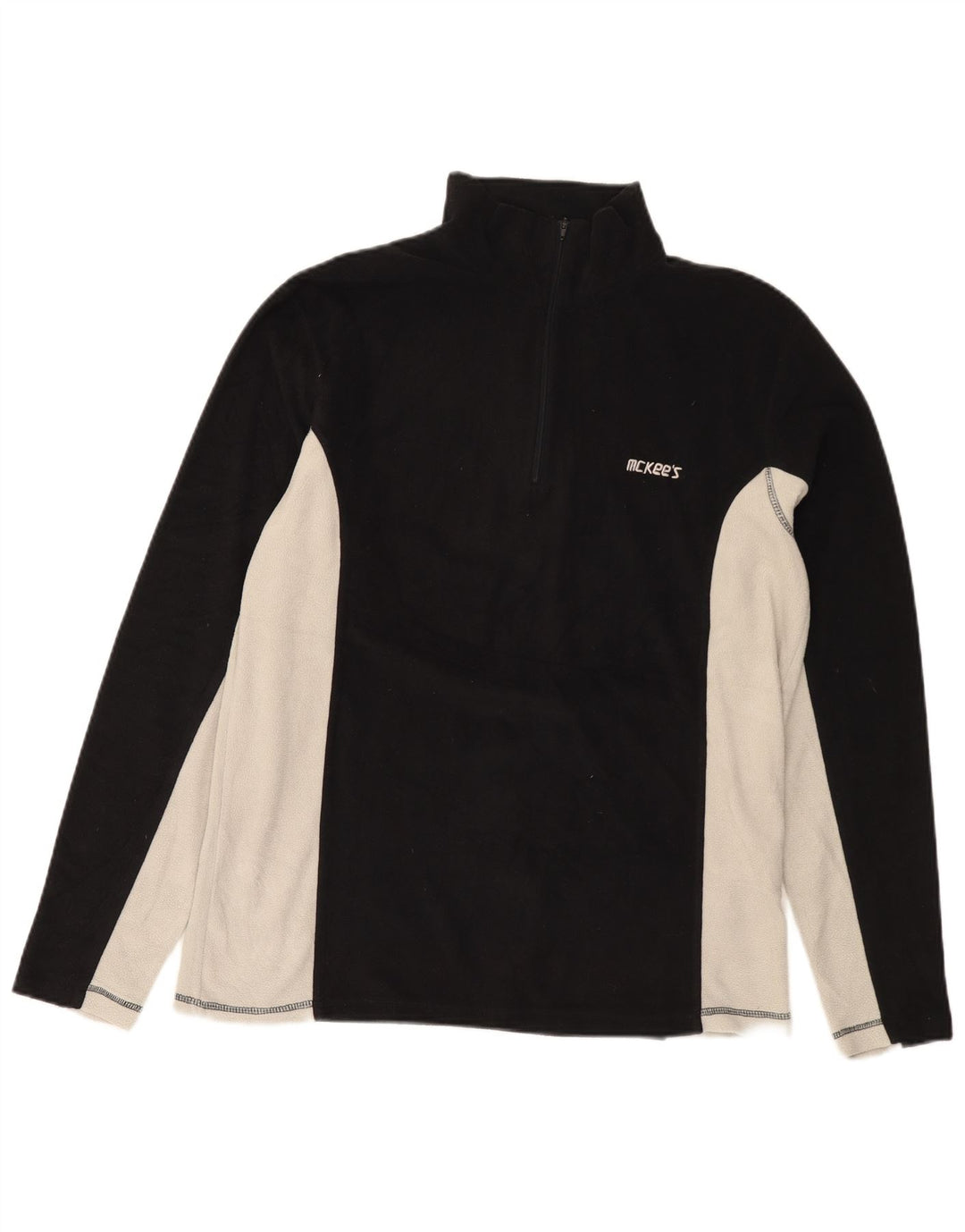 Mc Kees Γυναικεία αθλητική φόρμα Top Jacket UK 20 2XL Μαύρο Colourblock Πολυεστέρας