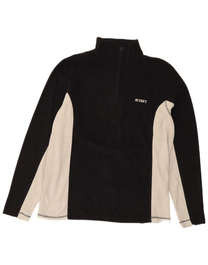 Mc Kees Γυναικεία αθλητική φόρμα Top Jacket UK 20 2XL Μαύρο Colourblock Πολυεστέρας