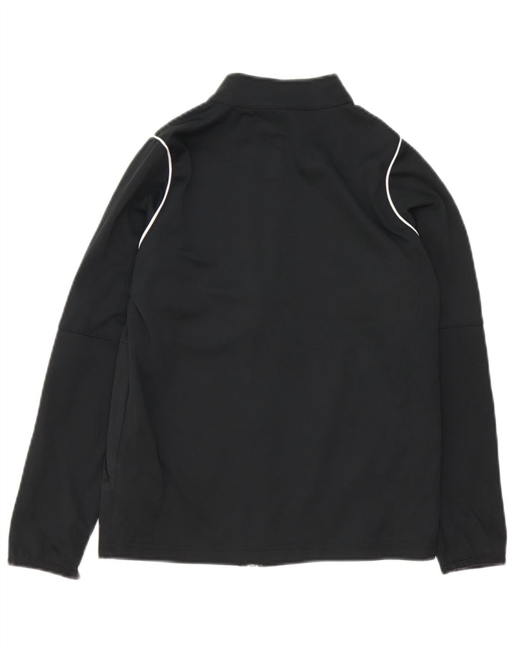 Μπουφάν NIKE Boys Dri Fit Graphic αθλητική φόρμα 10-11 ετών Μεσαίο μαύρο