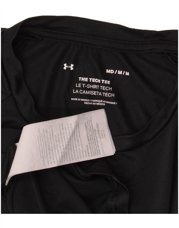 Ανδρικό T-Shirt Under Armour Top Μεσαίο Μαύρο Πολυεστέρα