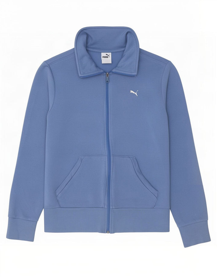 Γυναικεία αθλητική φόρμα Puma Top Jacket UK 12 Medium Blue