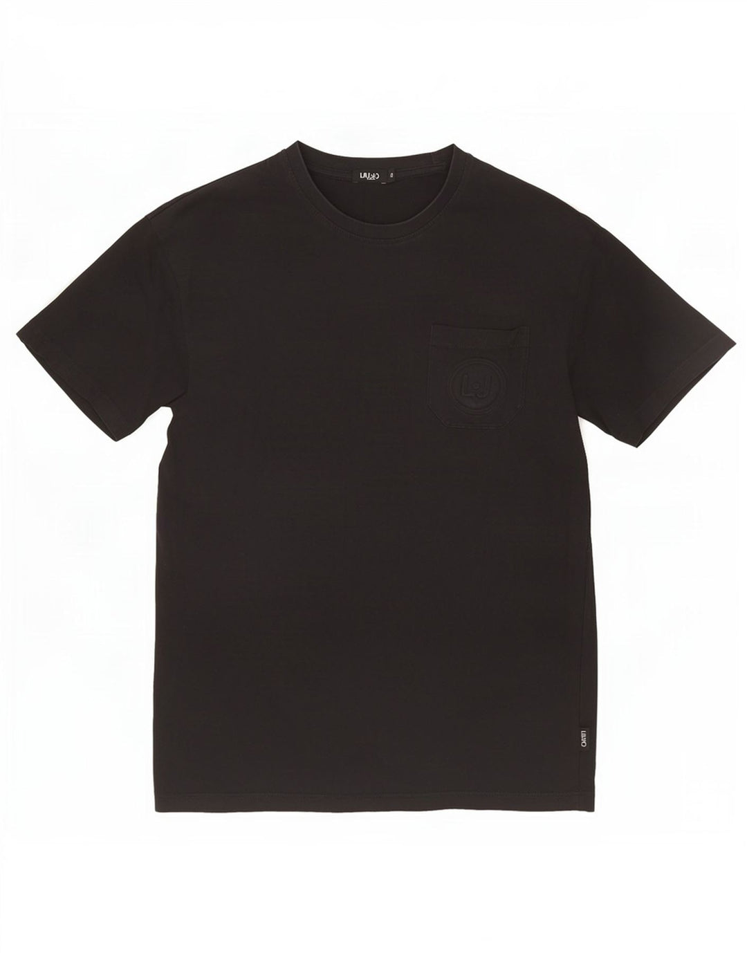 Liu Jo Ανδρικό T-Shirt Top Μικρό μαύρο βαμβακερό