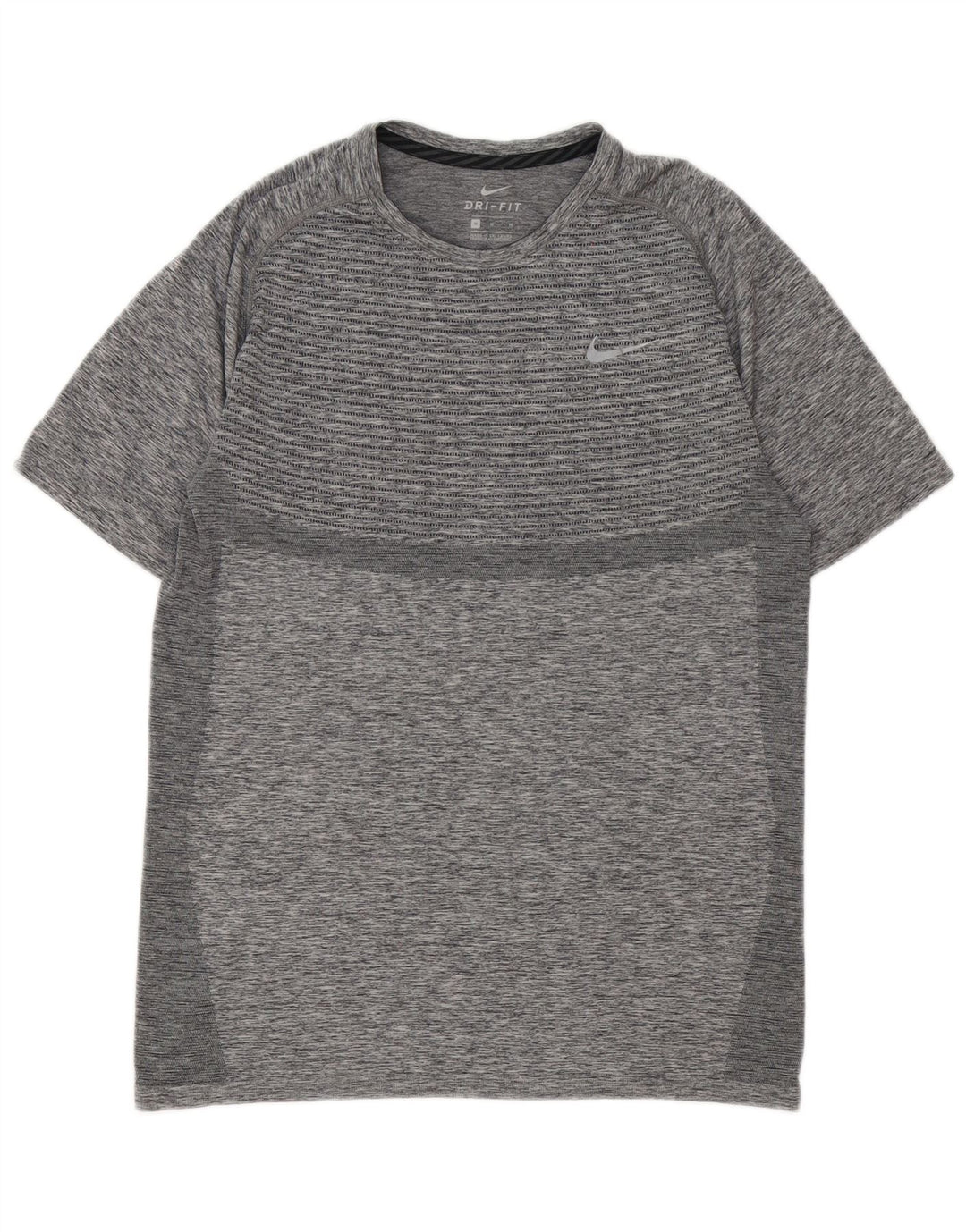 Γυναικείο T-shirt Nike Dri Fit Top UK 14 Medium Grey Flecked