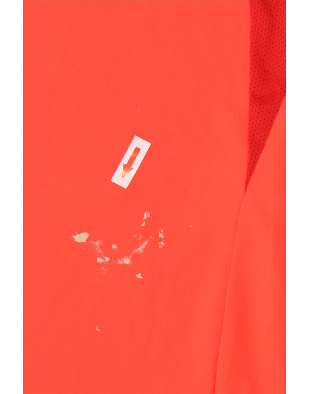 Ανδρικό γραφικό μπλουζάκι Nike Top Medium Orange Colorblock Polyester