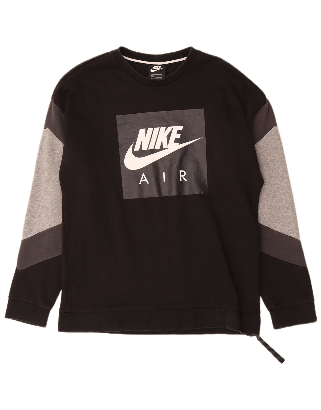 Ανδρικό γραφικό φούτερ Nike Jumper Medium Black Colourblock